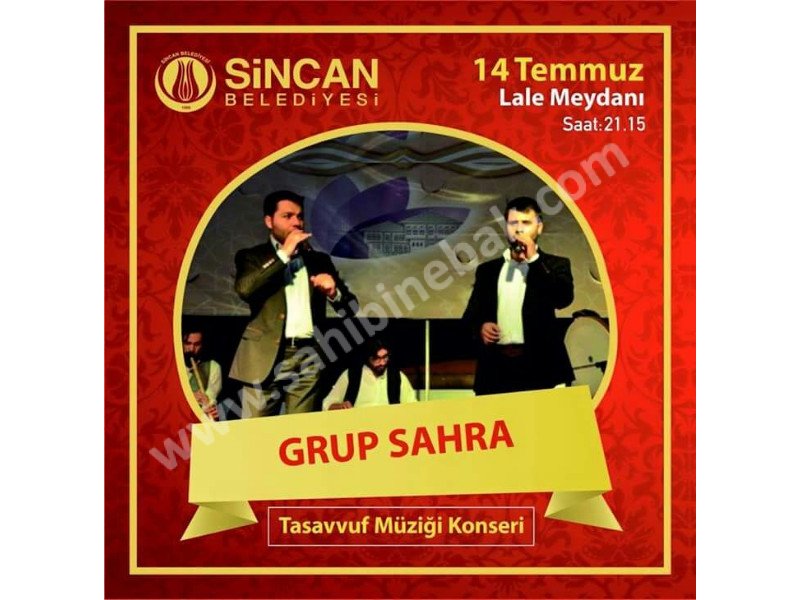 ANKARA İLAHİ GRUBU VE SEMAZEN EKİBİ   GRUP SAHRA