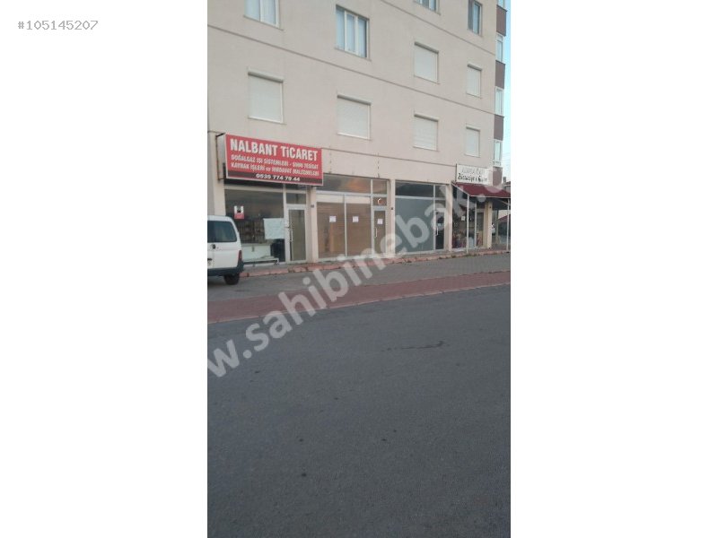 ERKİLET TE SATILIK İSKANLI DÜKKAN