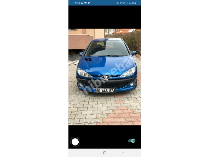 Sahibinden Satılık 2007 Model Peugeot 206 1.4 X-Line