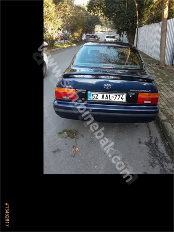toyota corolla 1 3 1998 model satilik toyota corolla 1 3 xe 36 500 tl sahibinebak com da 105149428