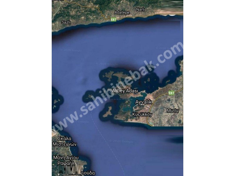 BALIKESİR - AYVALIK KÖRFEZİNDE 275.DÖNÜM ÖZEL ADA