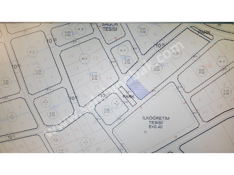 Aksaray Merkez Laleli Mah. Satılık Konut İmarlı Arsa 774 m2