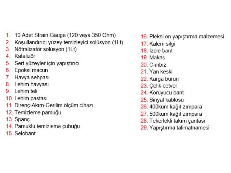 Gerinim Pulu , Gerinim Ölçer Strain Gauge 120 350 Ohm