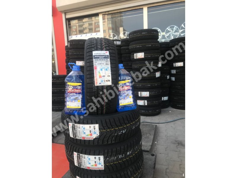 205/55R16 KUMHO XL 2020 TARİHLİ KIŞLIK LASTİK