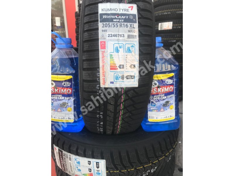 205/55R16 KUMHO XL 2020 TARİHLİ KIŞLIK LASTİK