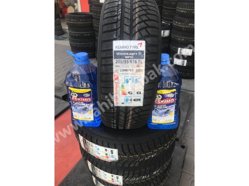 205/55R16 KUMHO XL 2020 TARİHLİ KIŞLIK LASTİK