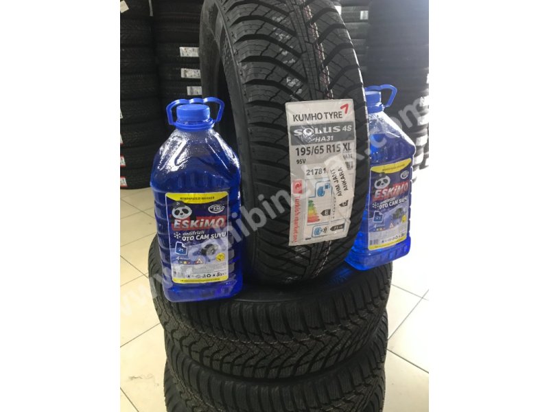 195/65R15 KUMHO XL 2020 TARİHLİ KIŞLIK LASTİK