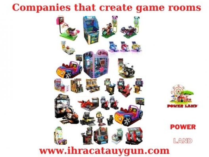 Companies that create game rooms