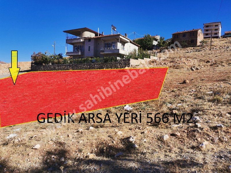 MALATYA TECDE GEDİKTE 3 KATA İMARLI ARSA 566 M2