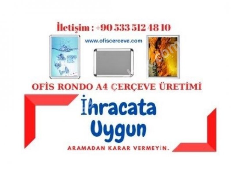 A4 Çerçeve Toptan Fiyatları Ucuz Çerçeve Seri Üretim