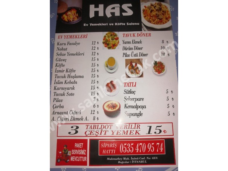 Devren satılık köfte ve döner salonu