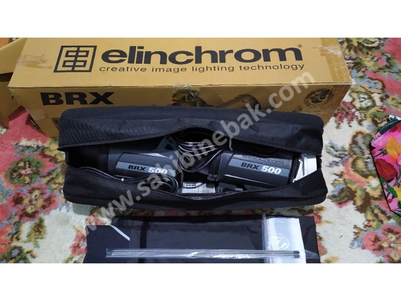 Elinchrom BRX 500 2'li Kit Paraflaş Seti (SIFIR)