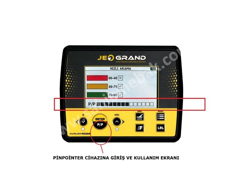 JEOGRAND 5 SİSTEM ALTIN VE DEFİNE ARAMA DEDEKTÖRÜ 5 CİHAZ BİR ARADA