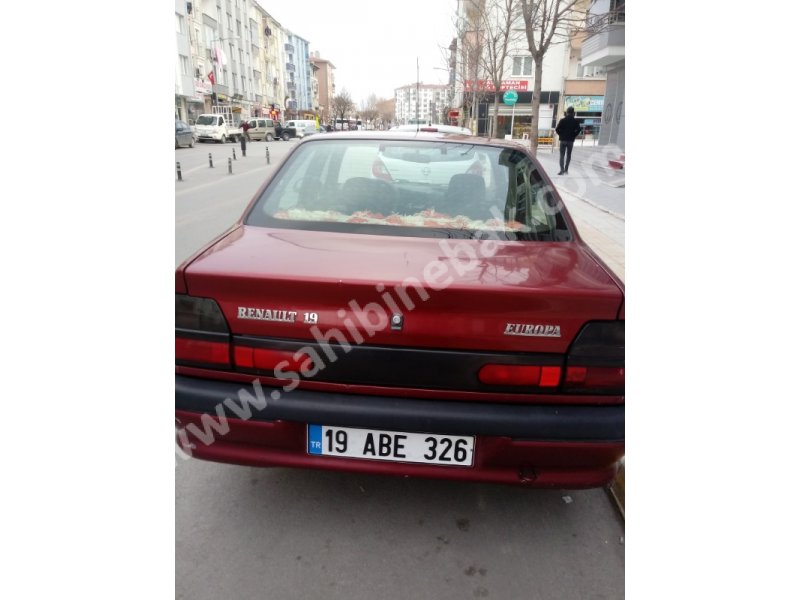 Sahibinden Satılık 1998 Model Renault R 19 1.6 Europa