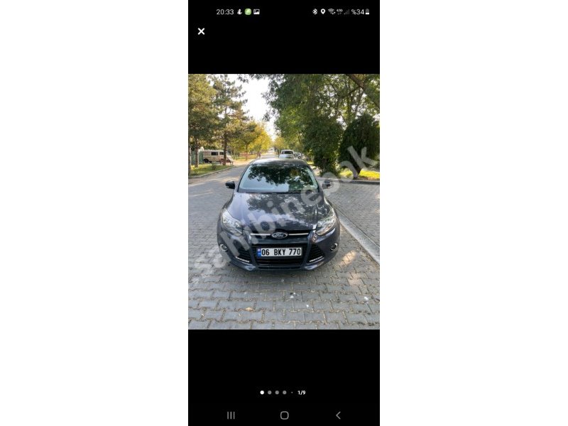 Sahibinden Satılık 2012 Model Ford Focus 1.6 TDCi Titanium