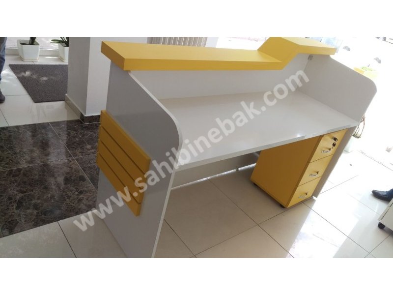 KORZA MÜŞTERİ KARŞILAMA BANKOSU - RESEPSİYON - KASA BANKOSU - OFİSZADE DE