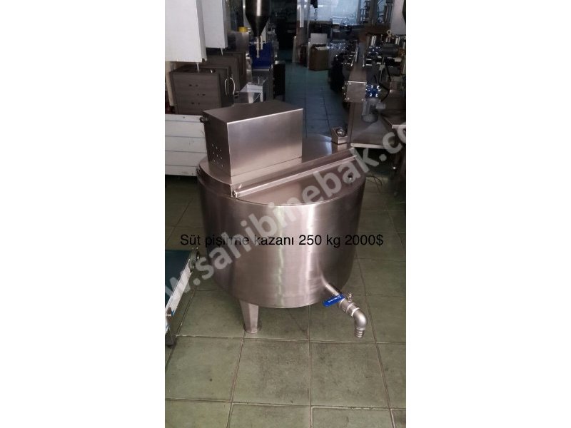 SÜT PİŞİRME KAZANI 250 KG 2,000$