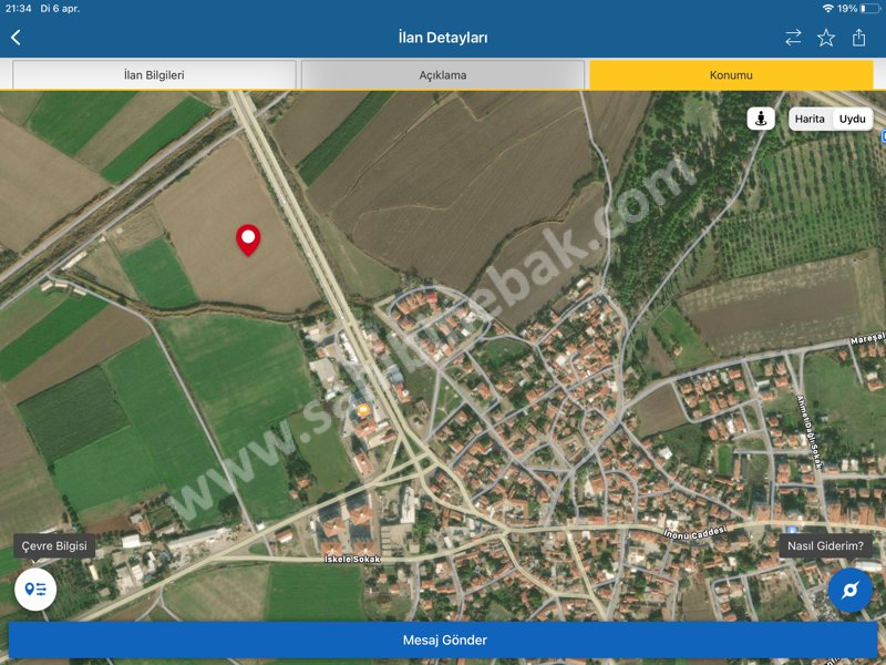 Ayvalik Altinova merkeze yakin 37 Dönüm Satılık tarla