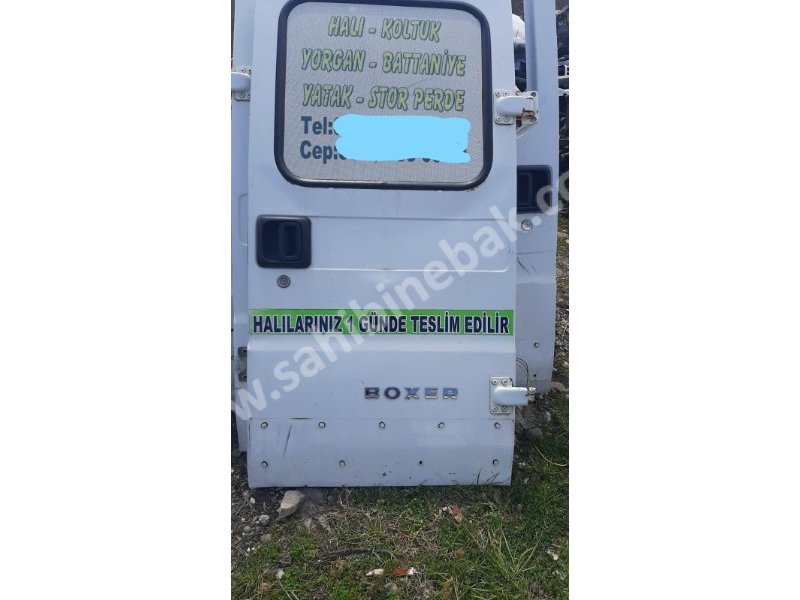Peugeot boxer çıkma sağ bagaj kapağı