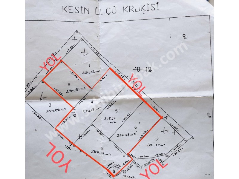 Muğla Milas Burgaz Mah. Satılık Konut İmarlı Arsa