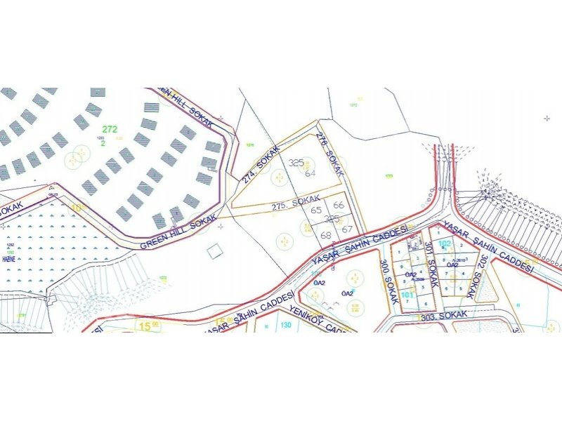 Yalova Termal Akköy Köyü Doğa Manzaralı Satılık Villa İmarlı 438 m2 Arsa