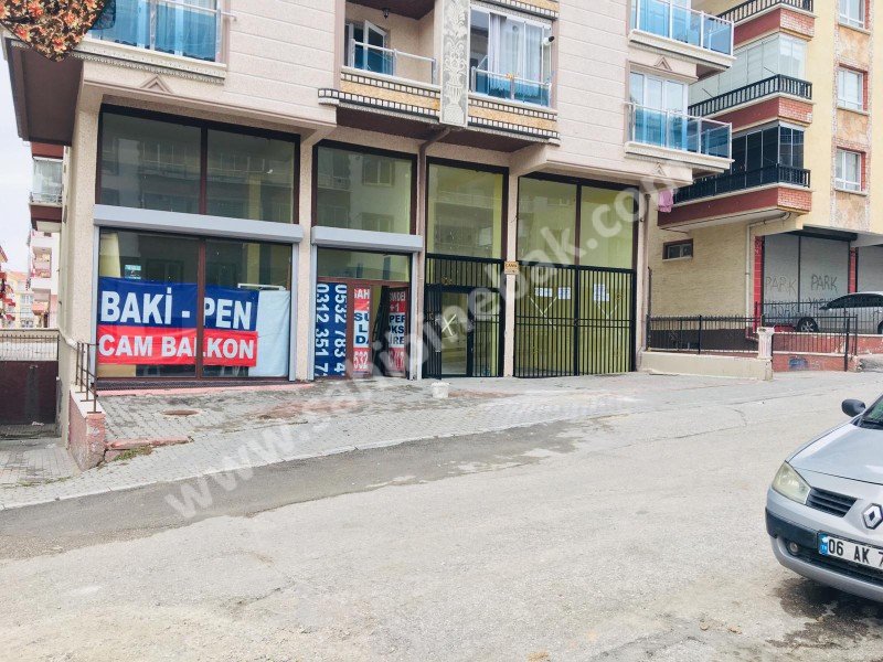 MAMAK HÜSEYİNGAZİ DE YÜKSEK TAVAN 80M2 KİRALIK DÜKKAN