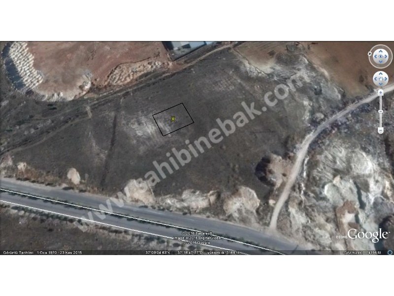 Gaziantep Şehitkamil'de 7.kat Müsadeli Satılık Arsa 1100 M2