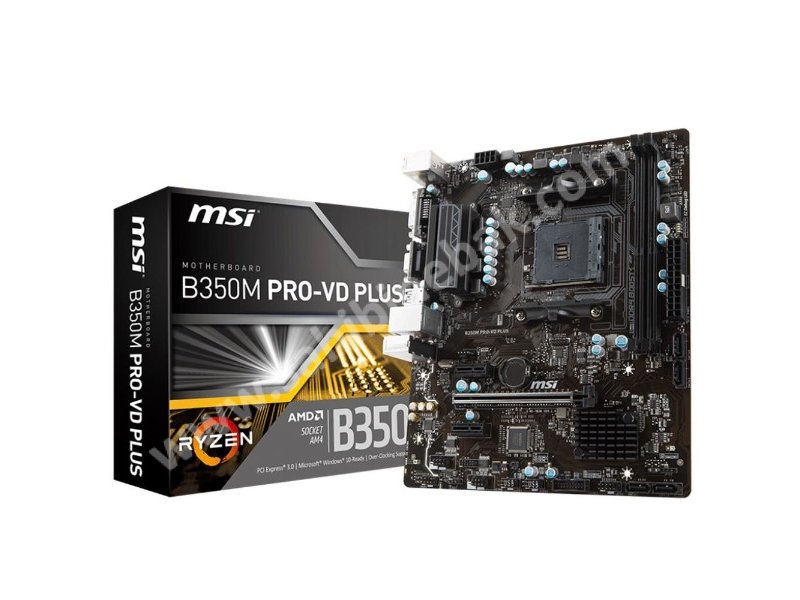 MSI B350M PRO-VD PLUS Amd AM4 DDR4