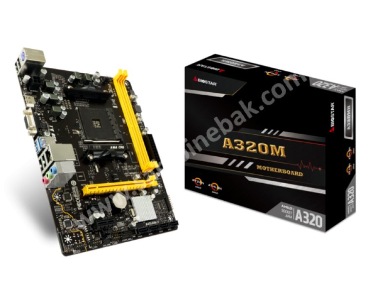 Biostar A320MH AMD A320 2933 MHz DDR4 Soket