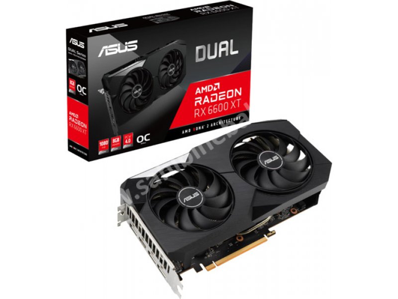 ASUS DUAL-RX6600XT-O8G EKRAN KARTI. ASUS Dual Radeon Graphics Card