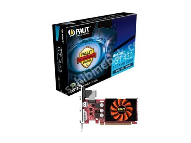 Palit Nvidia GT430 1GB 128Bit Graphic Card - Ekran Kartı