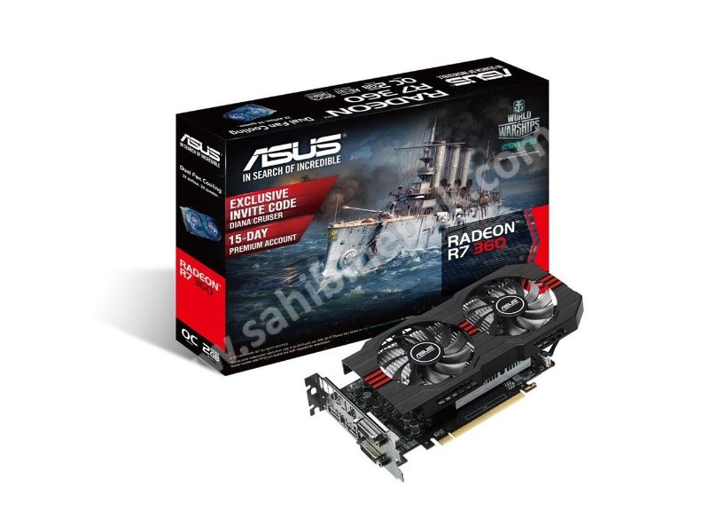 Asus R7 360 2 GB DDR5 Graphic Card