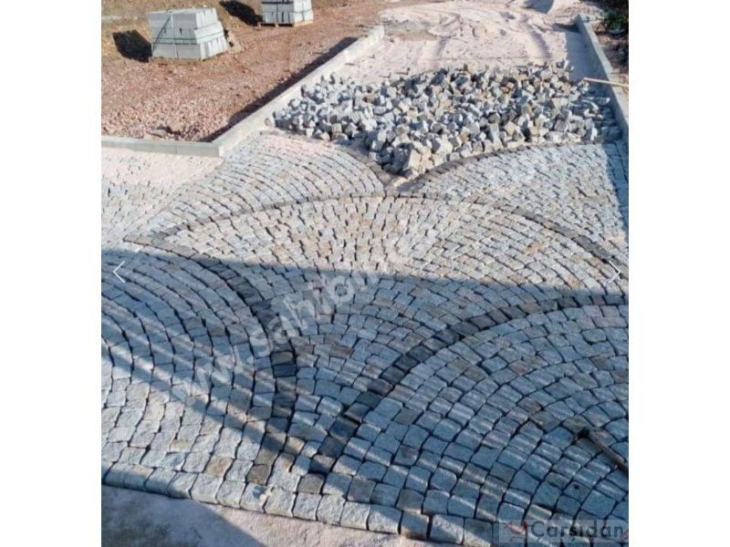 Er-ni granit küp taş bazalt küp taş uygulama ekibi İzmir