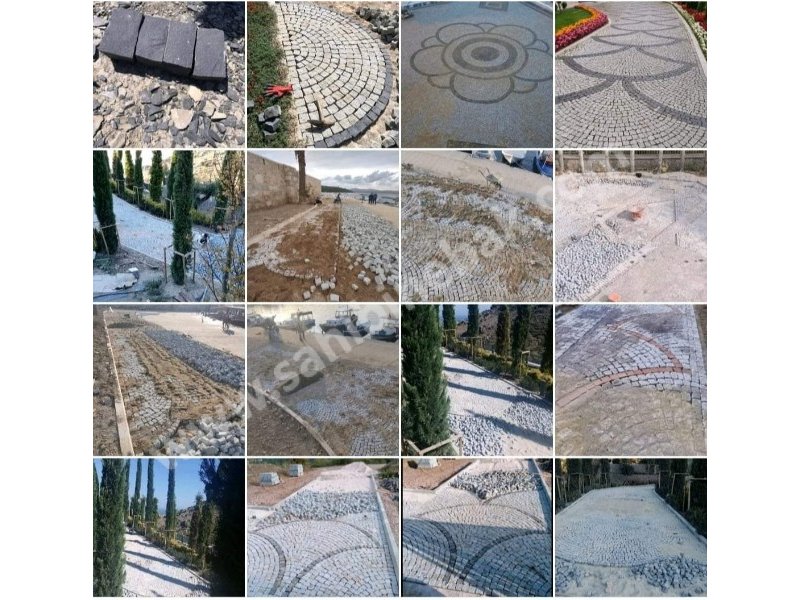 İzmir Bayraklı granit küp taş bazalt küp taş uygulama ekibi