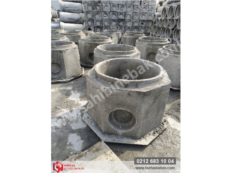 Beton Ek Odası / Fiberoptik Gövde Kanalı / Beton Kare Baca / Kare Menhol