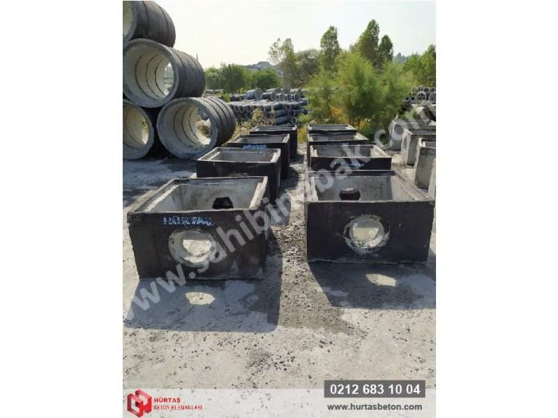 Beton Ek Odası / Fiberoptik Gövde Kanalı / Beton Kare Baca / Kare Menhol