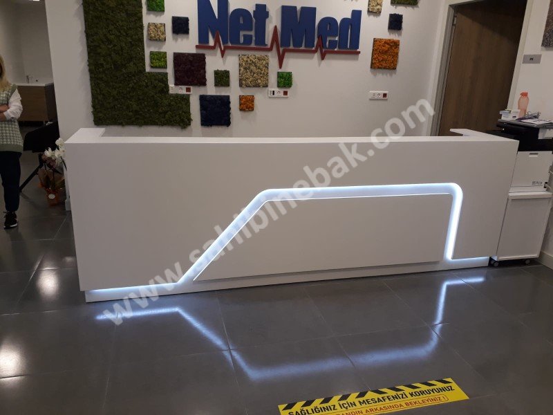 MODERN CNC BANKO OFİS BANKOSU SINIRSIZ RENK ARAL OFİS