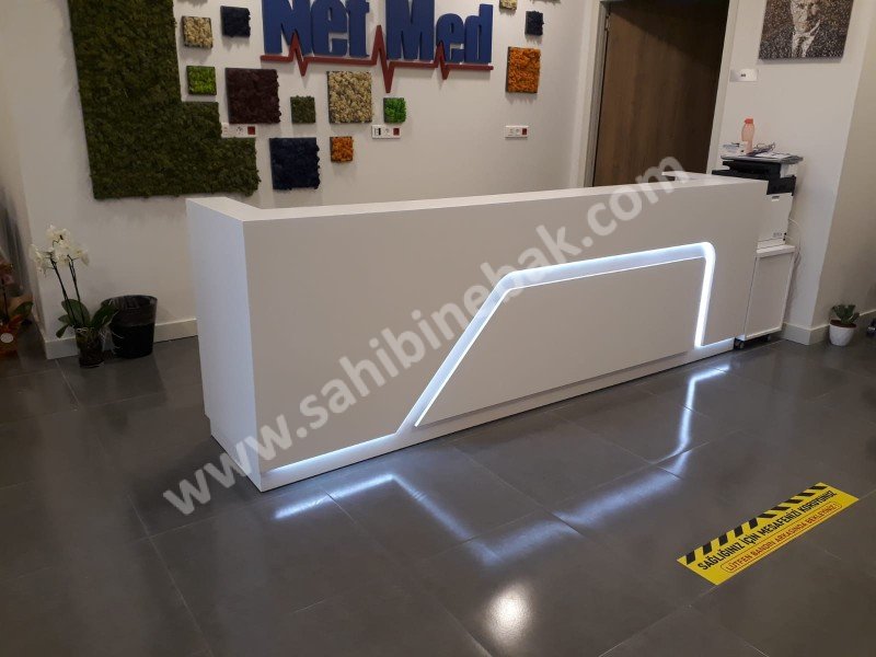 MODERN CNC BANKO OFİS BANKOSU SINIRSIZ RENK ARAL OFİS