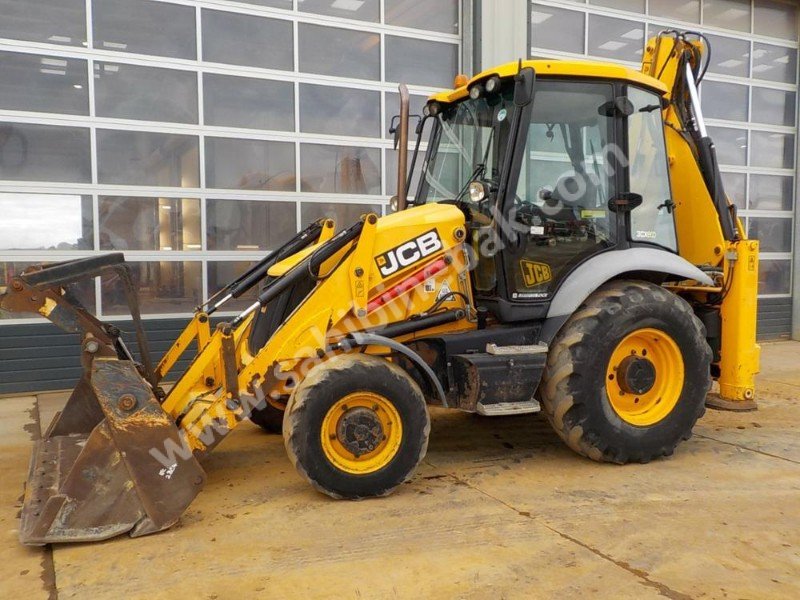 SATILIK 2012 MODEL JCB 3 CX BEKO LODER 15000 SAATTE KIRICILI İKİ ADET YEDEK KOVA