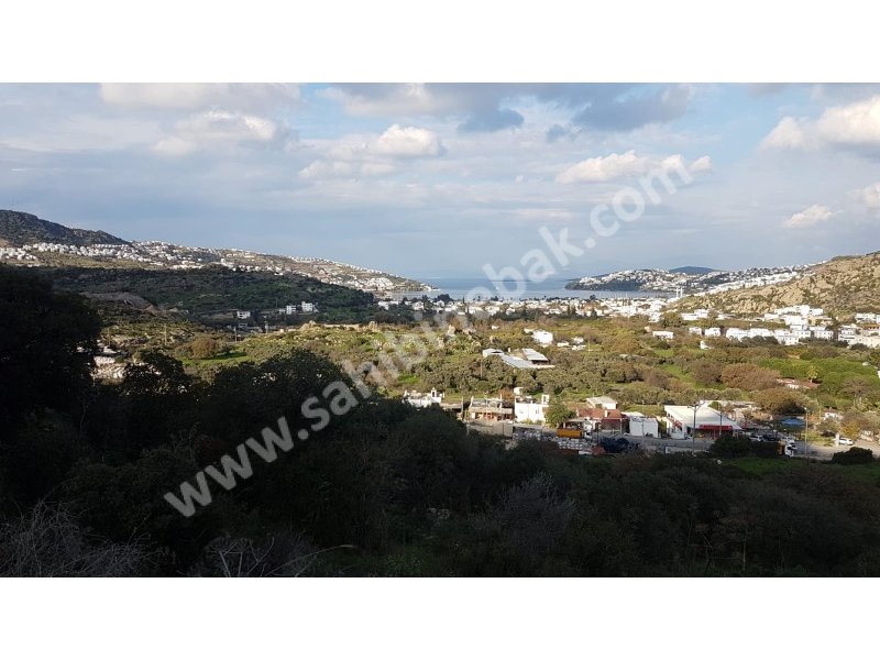 Muğla Bodrum Gündogan'da Satılık 2620 m2 Tarla