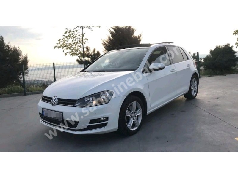 2016 Model Volkswagen Golf 1.6 TDi Highline Cam Tavan