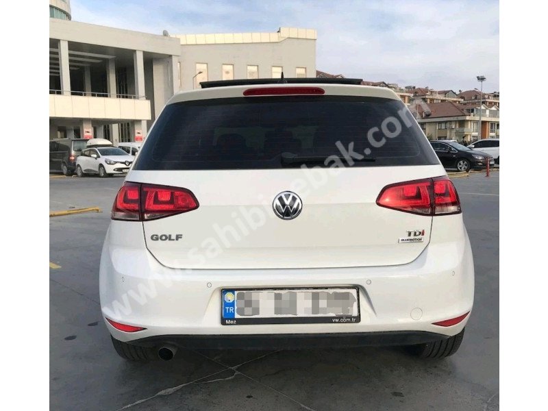 2016 Model Volkswagen Golf 1.6 TDi Highline Cam Tavan