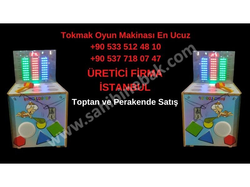 Turkish Game Machines - The Cheapest Arcade Tokmak Game Machine Prices