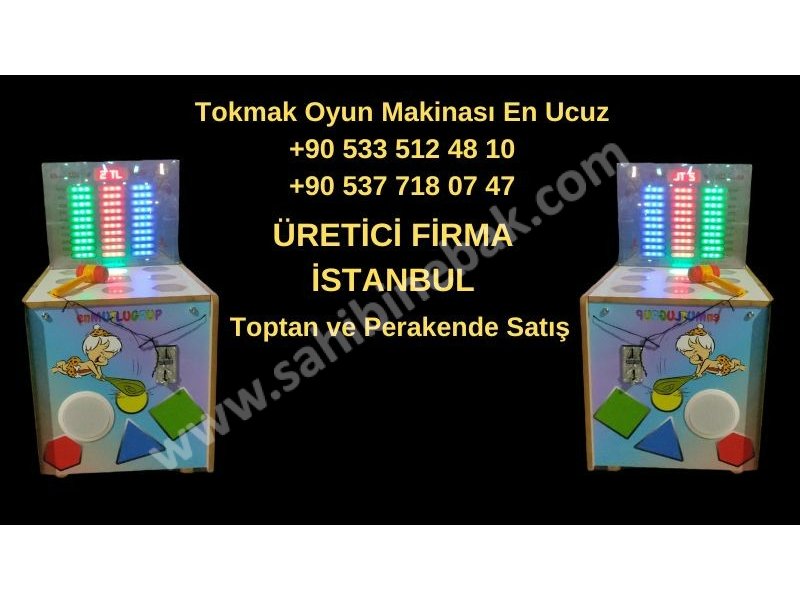 Türk Oyun Makineleri - En Ucuz Arcade Tokmak Oyun Makinesi Fiyatları