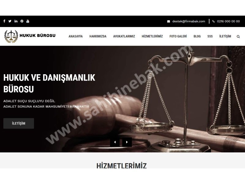 Avukatlık Web Sitesi - Avukatlık Web Sitesi Açmak