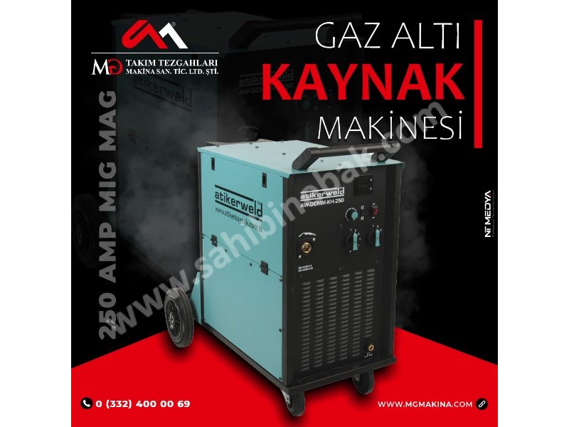 250 Amp Mıg Mag Gaz Altı Kaynak Makinesi- Welding
