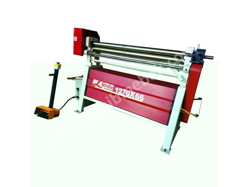 1270 x 66 x 3Toplu Asimetrik Silindir Makinası - Asymmetric Roller Machine