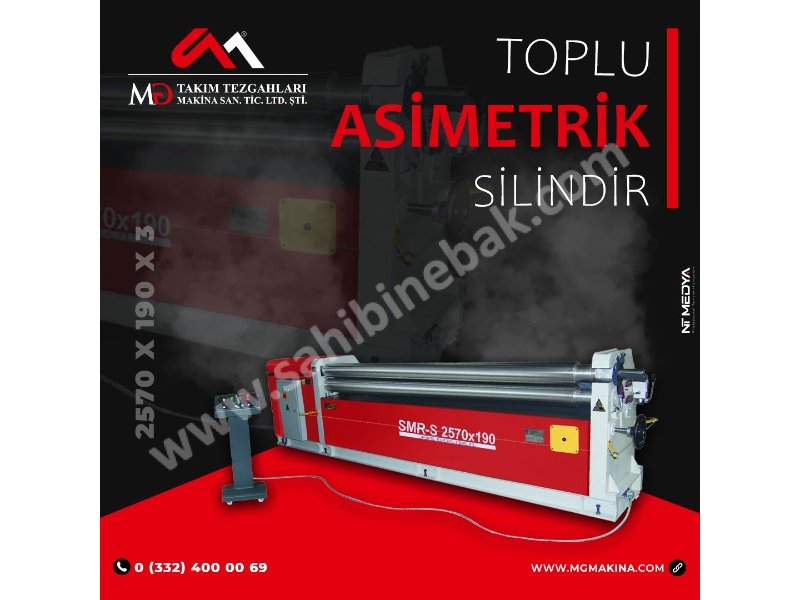 2570 x 190 x 3Toplu Asimetrik Silindir - 3 Bulk Asymmetric Cylinder