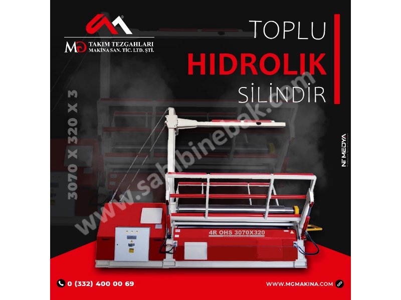 3070 x 320 x 3Toplu Hidrolik Silindir