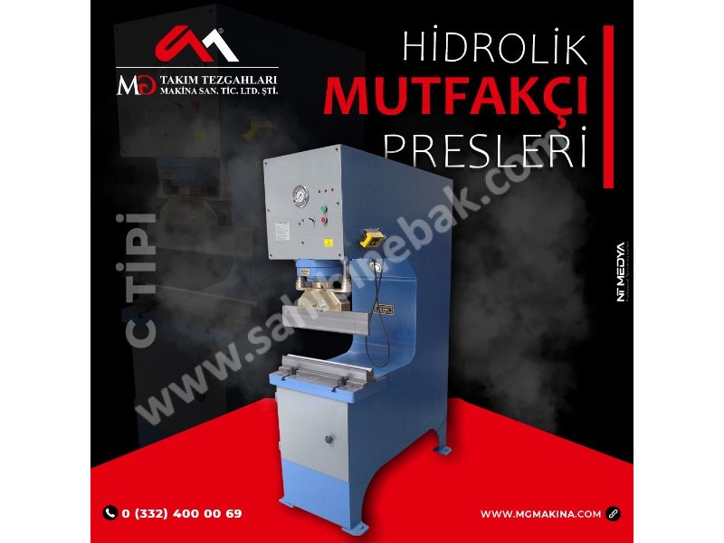 C Tipi Hidrolik Mutfakcı Presleri - C Type Cooker Press